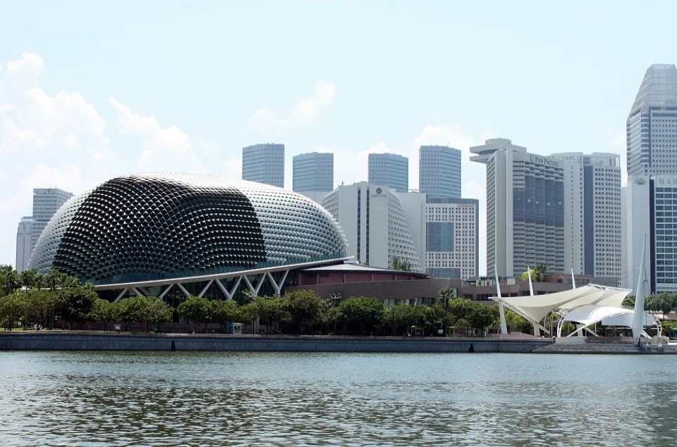 Singapore Esplande Architecture