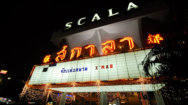 The Scala Theater in Siam Square, Bangkok