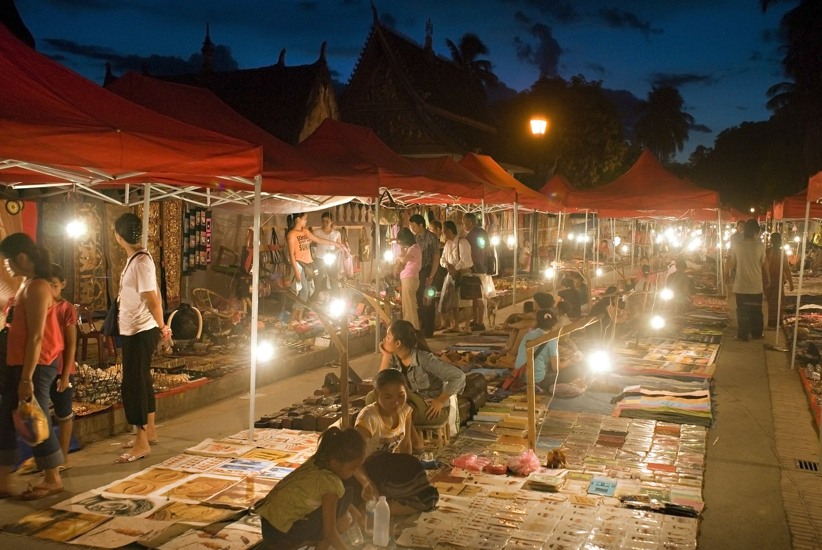 Luang Prabang's Night Market